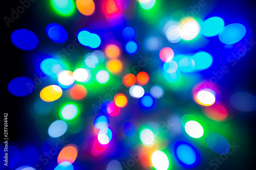 colorful bokeh