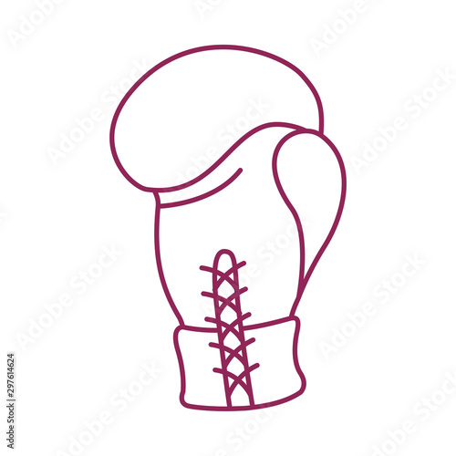 boxing gloves sport equipment icon