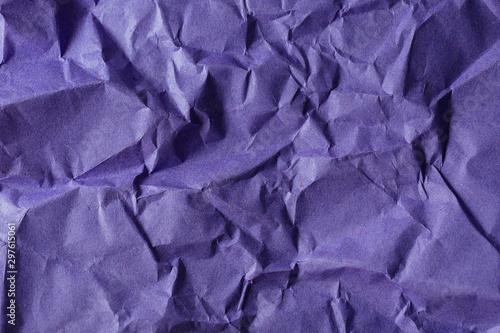 crumpled purple paper
