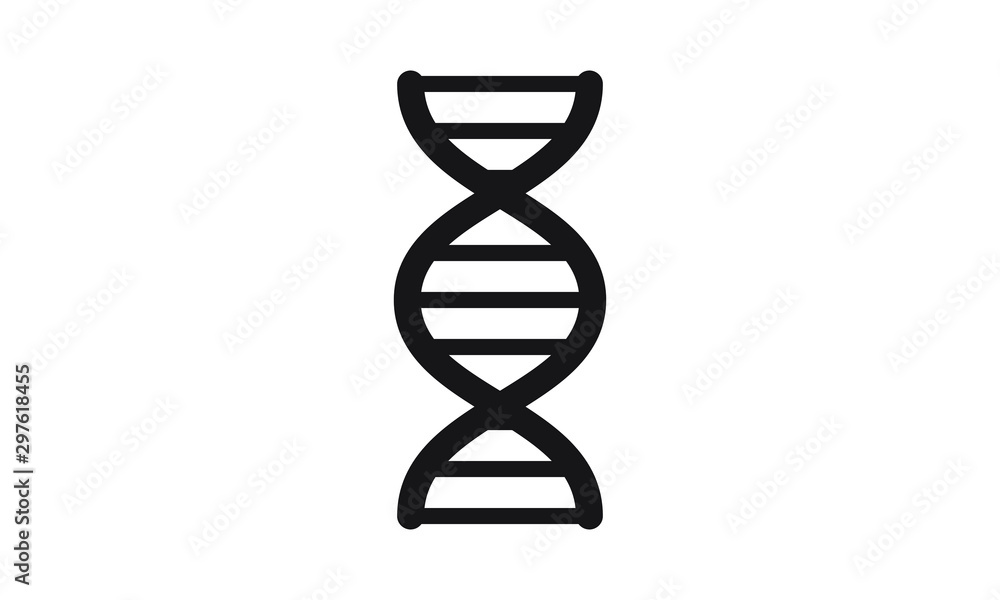 DNA helix vector illustration Stock Vector | Adobe Stock