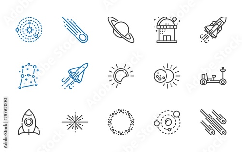 galaxy icons set