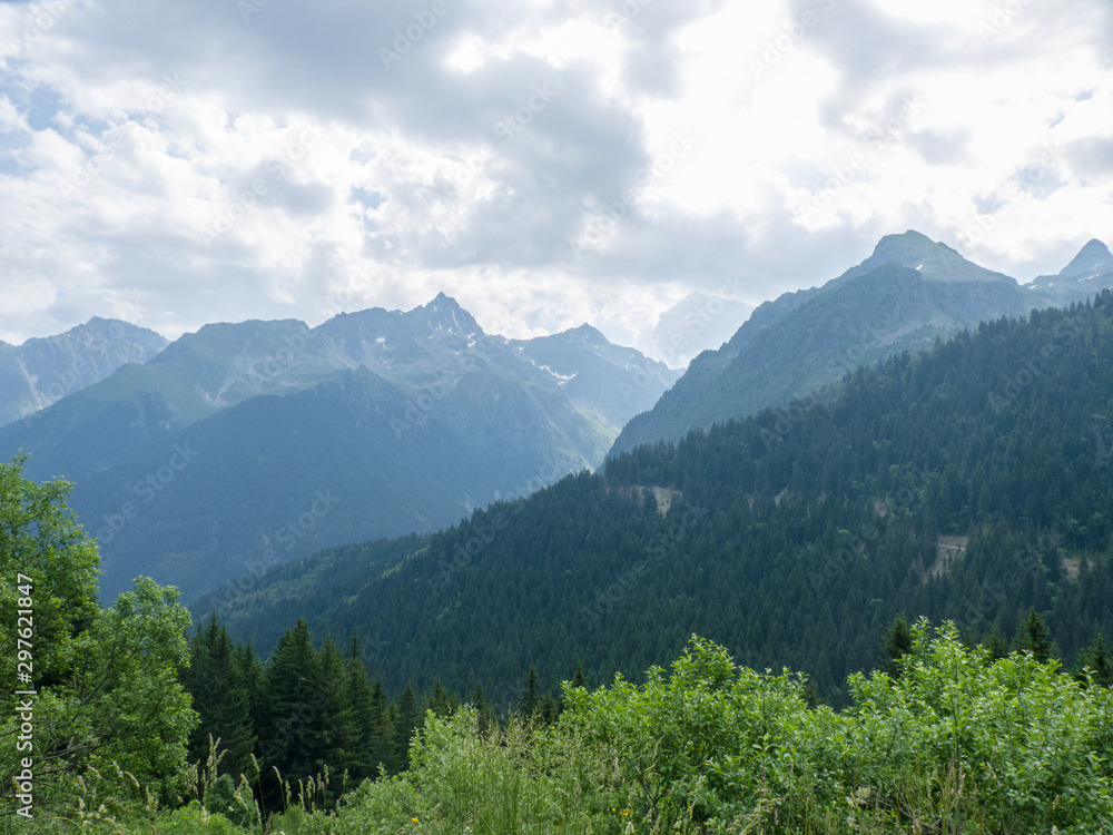 Fototapeta premium Paysage Isère Auvergne Rhône Alpes