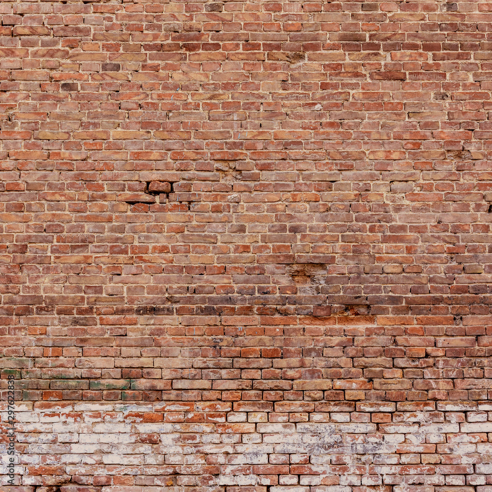 old brick wall with white and red bricks background old brick wall with white and red bricks background