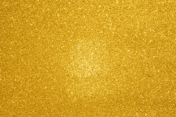 Abstract gold glitter sparkle bokeh light background