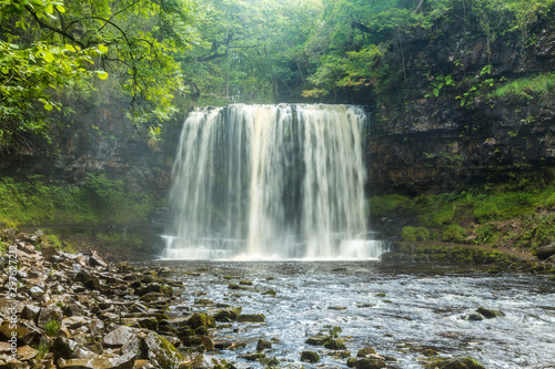 Sgwd yr Eira Waterfall  Brecon Beacons National Park  Wales  United Kingdom