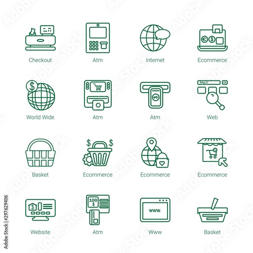 ecommerce icons