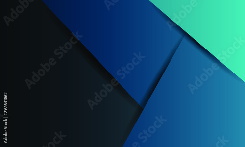 Dark blue triangle overlap abstract background