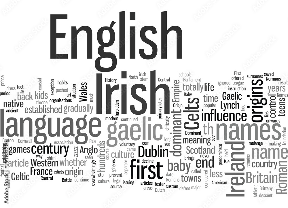 Irish Baby Names History and Origin