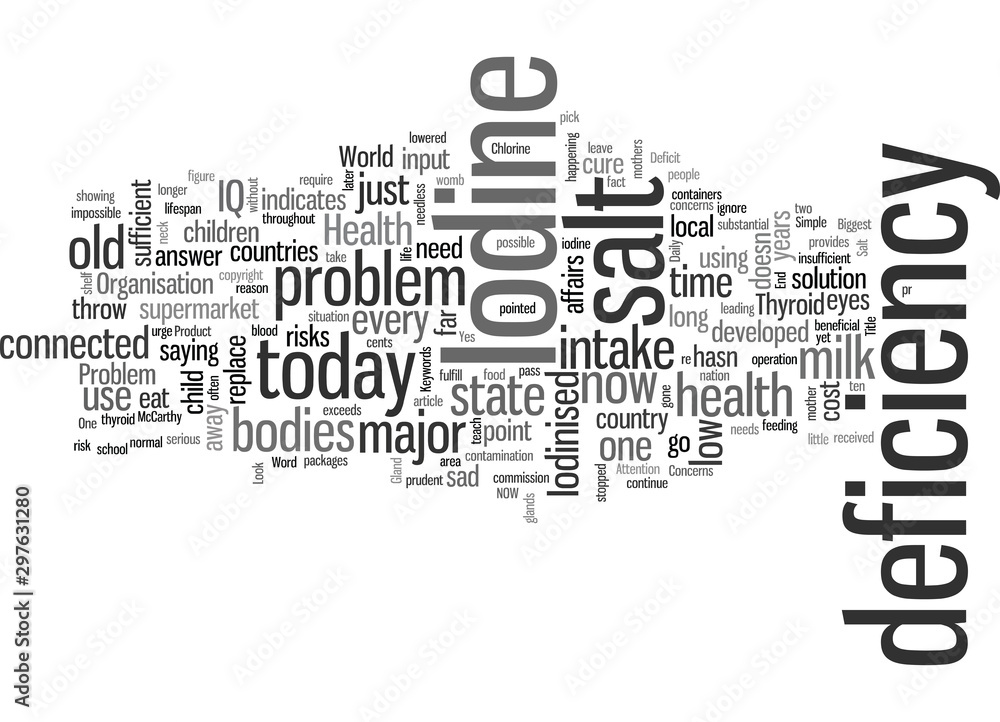 Iodine Deficiency The Biggest Health Threat Today Iodine Deficiency The Biggest Health Threat Today