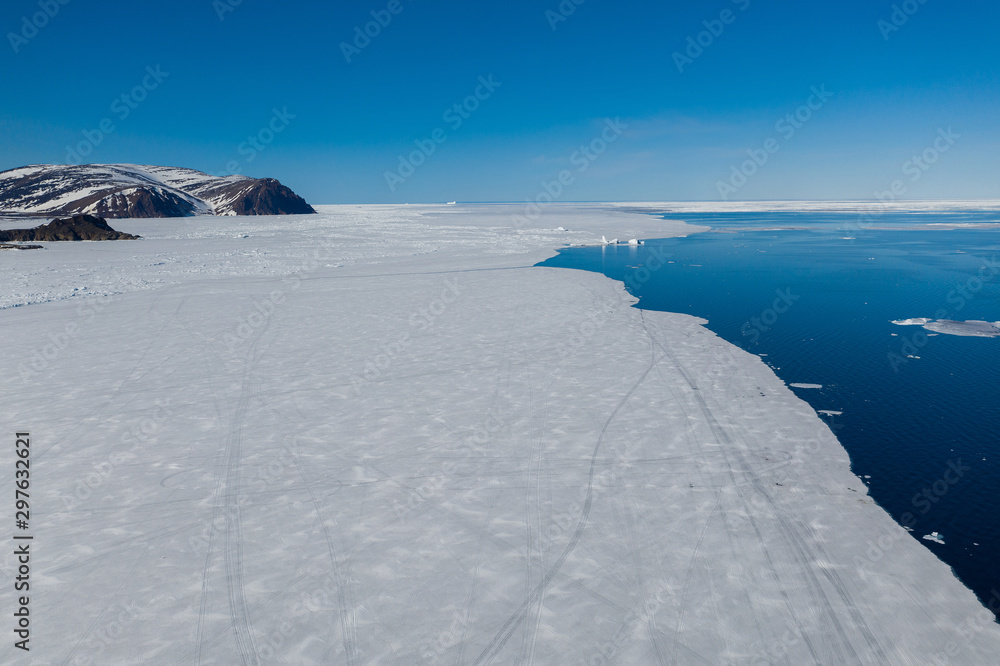 Bylot Island near Pond Inlet, Nunavut, Canada