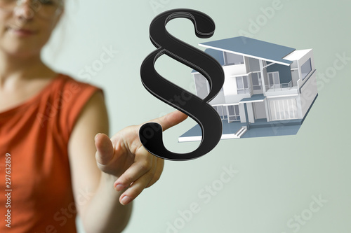 law house contract in hand
