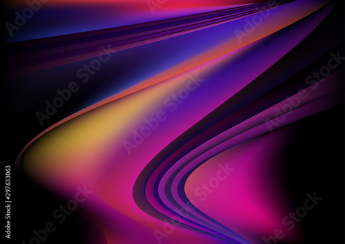 Abstract vector background design for flyer design
