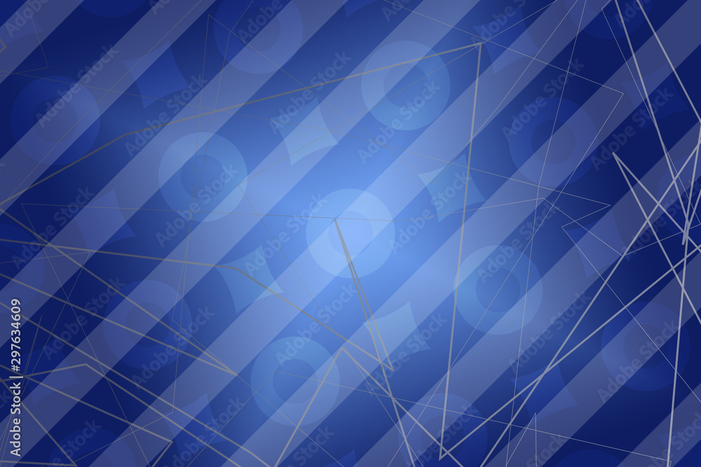 Obraz premium abstract, blue, design, light, wallpaper, wave, graphic, illustration, lines, digital, pattern, curve, backgrounds, line, art, white, technology, color, motion, space, artistic, backdrop, waves, web