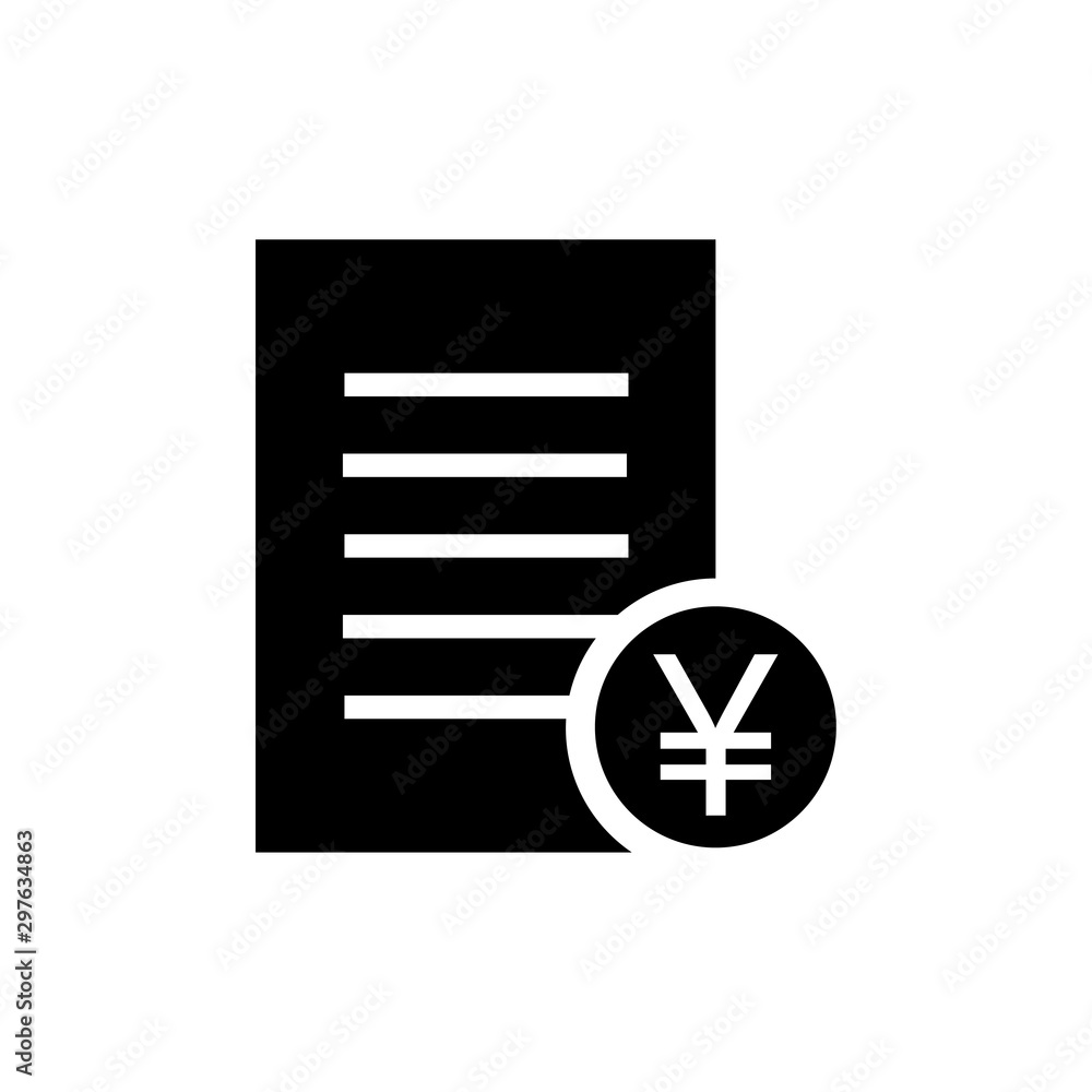 Bill icon trendy Bill icon trendy
