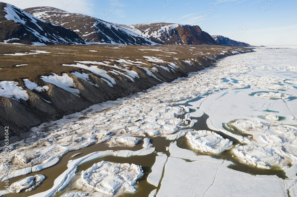 Bylot Island near Pond Inlet, Nunavut, Canada