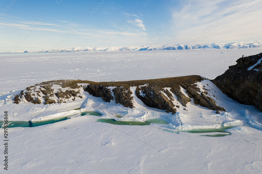 Bylot Island near Pond Inlet, Nunavut, Canada