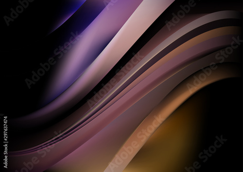 Abstract wave background for presentation