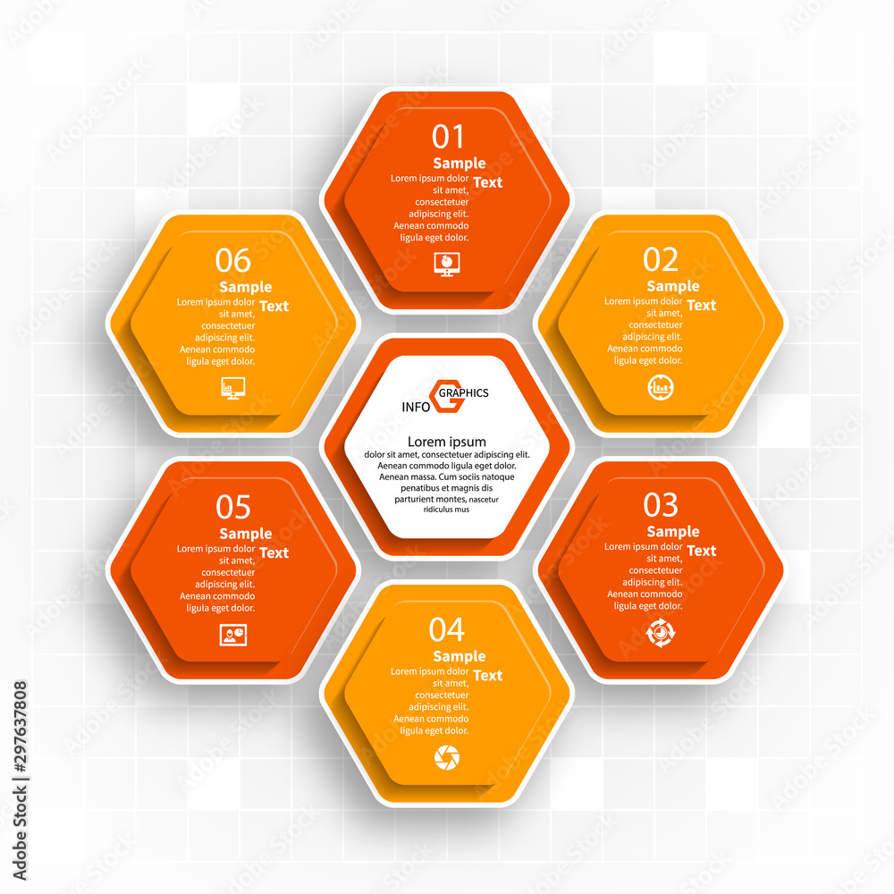 Abstract 3D Paper Infographics. Business template .Vector illustration Abstract 3D Paper Infographics. Business template .Vector illustration