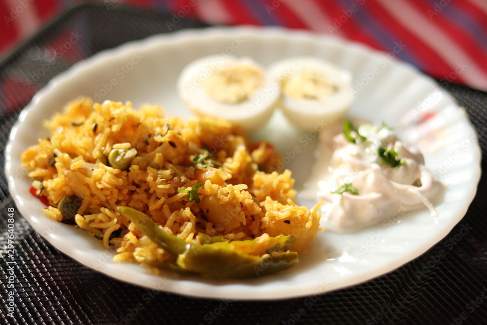 Vegetable biriyani