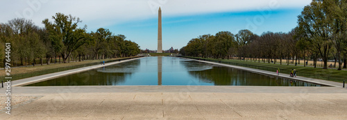 Fotografie Washington Monument view from Lincoln Memorial