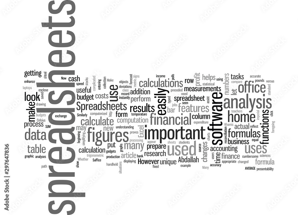 How To Make Good Use of Spreadsheets How To Make Good Use of Spreadsheets