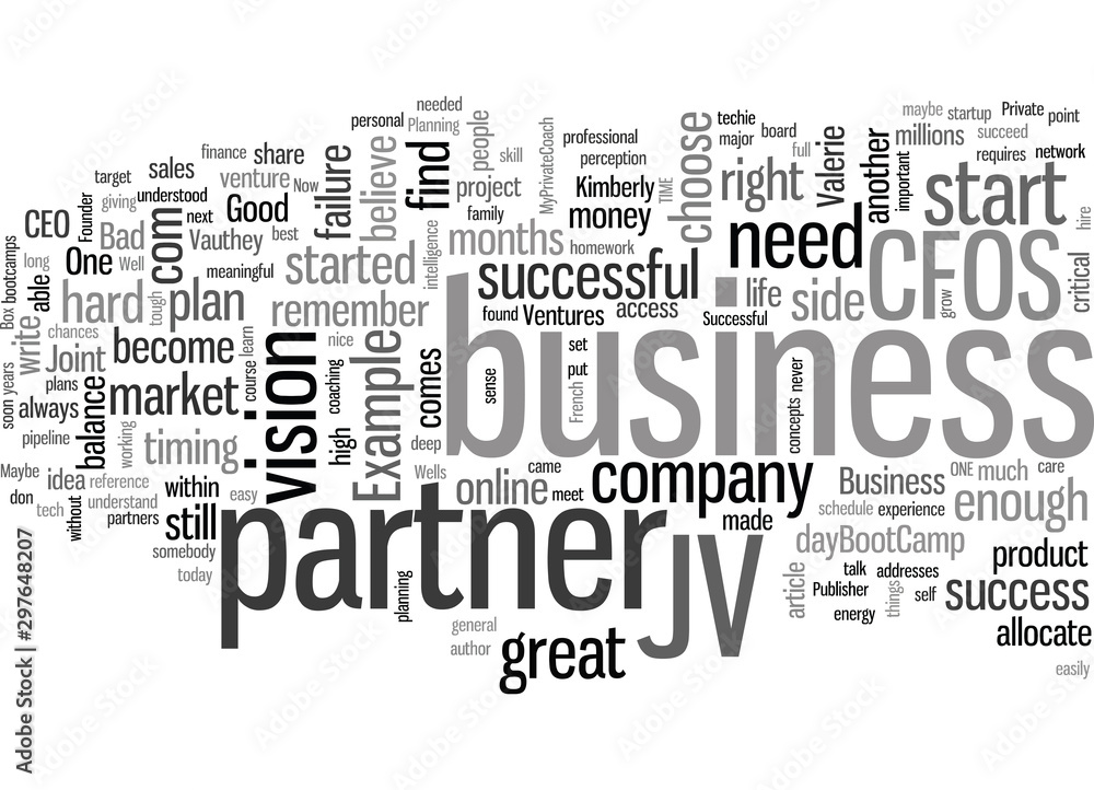 Fototapeta premium How to Make a Joint Venture Successful