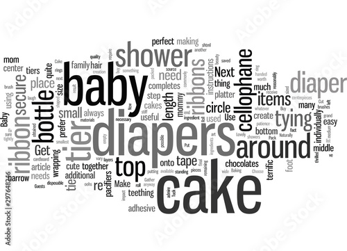 How to Make a Lovely Baby Shower Cake