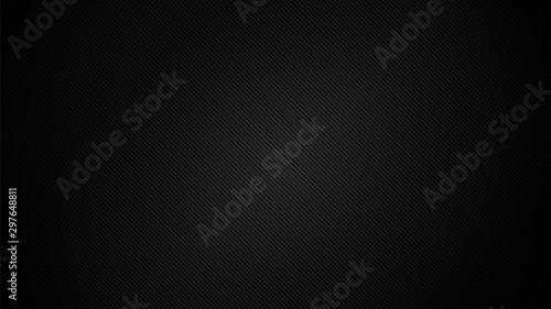 Dark background. Black diagonal stripes. Vector illustration.