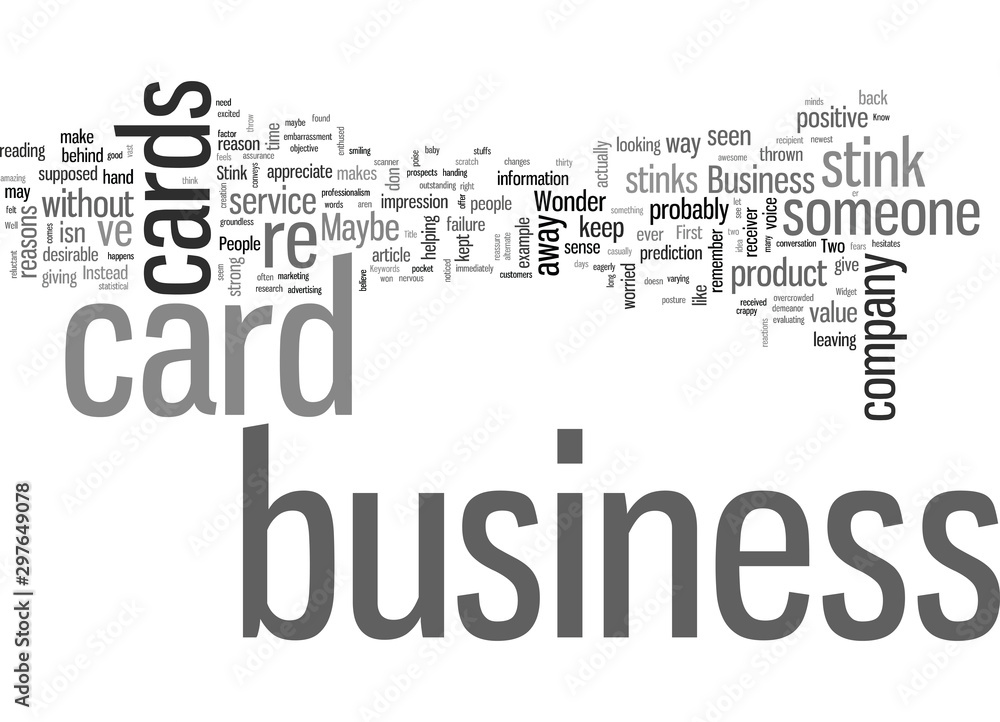 How To Know If Your Business Card Stinks How To Know If Your Business Card Stinks