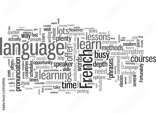 How To Learn French Language That Fits Your Schedule