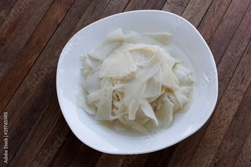 Pickled bamboo shoots
