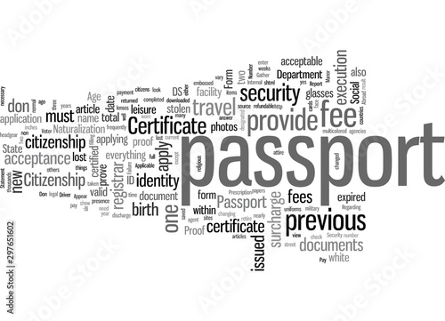How to Get Your New Passport