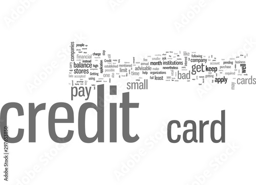 How To Get A Credit Card With Bad Credit