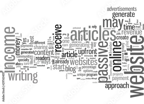 How to Generate Passive Income with Articles