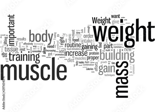 How To Gain Weight And Increase Muscle Mass