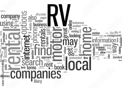 How to Find RV Rentals