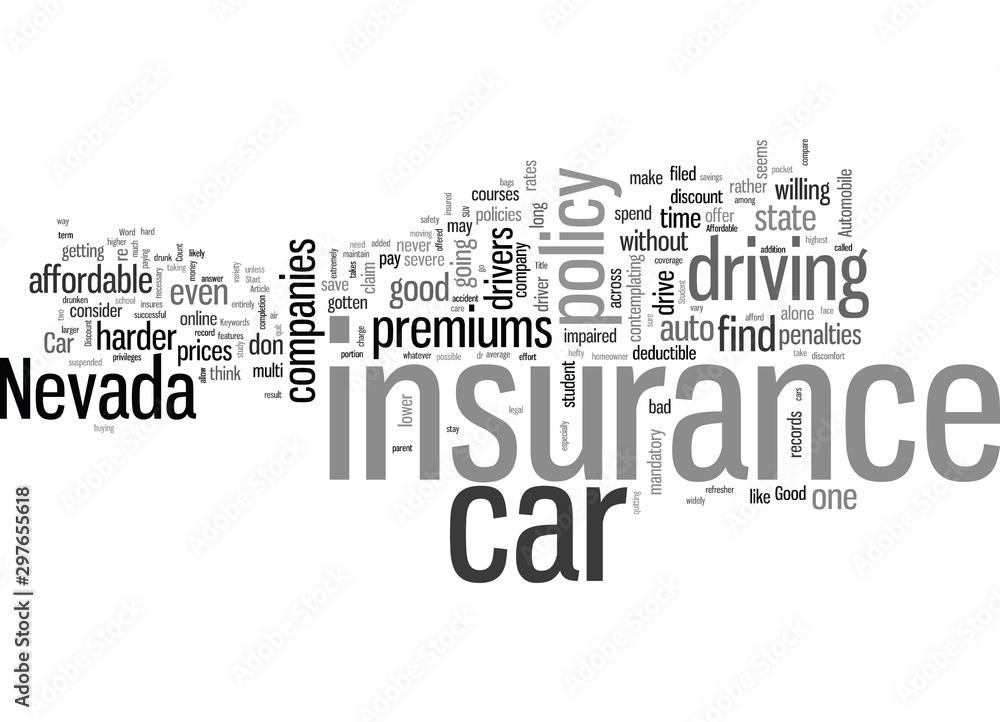 How To Find Affordable Car Insurance In Nevada