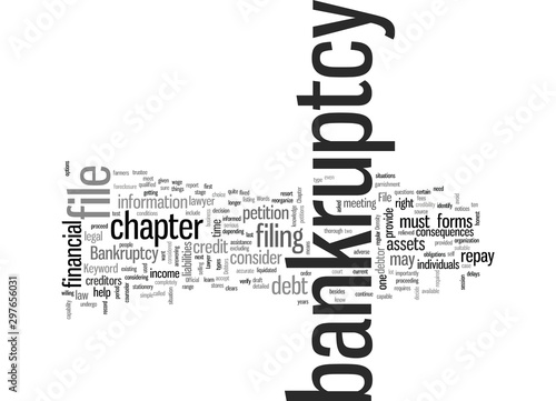 how to file for bankruptcy