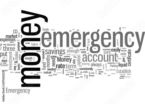 How to Establish Emergency Money