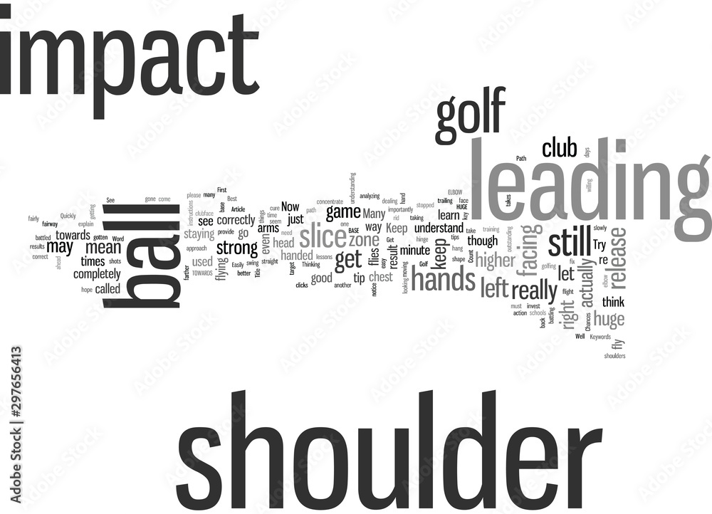 Obraz premium How to Eliminate Your Golf Slice Quickly and Easily