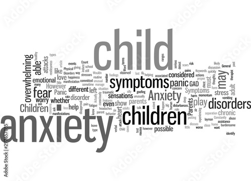 How to detect the symptoms of child anxiety