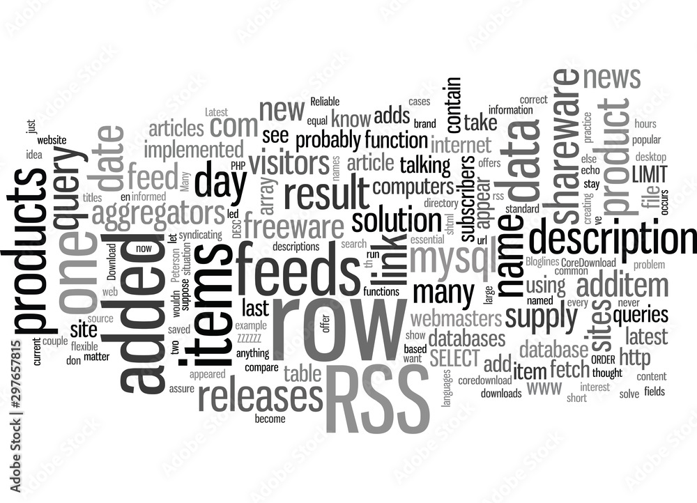 Fototapeta premium How To Create A Reliable RSS Feed