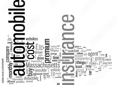 How To Compare Low Cost Automobile Insurance In Massachusetts