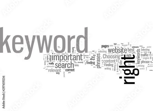 How To Choose The Right Keyword
