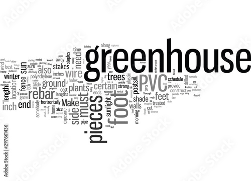 how to build a greenhouse