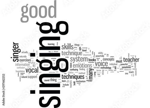 How To Be A Good Singer