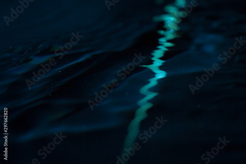 water splashes on a dark background