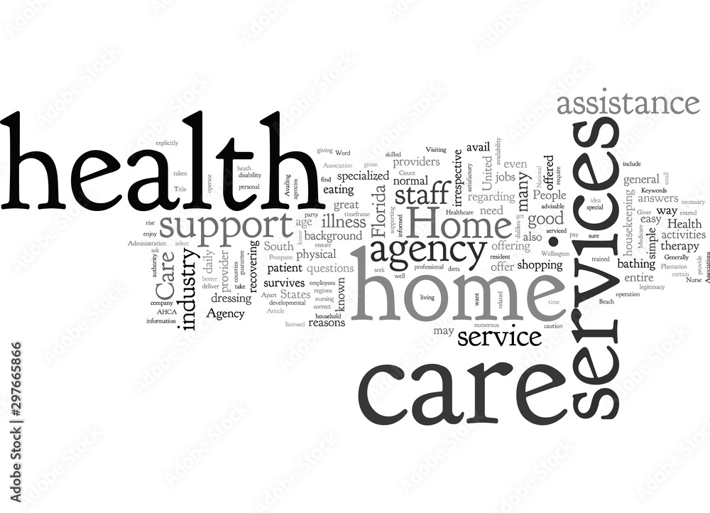 Fototapeta premium Home Health Care