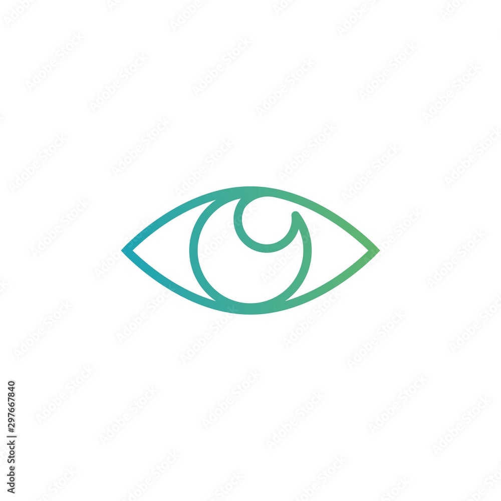 creative eye symbol logo design template creative eye symbol logo design template