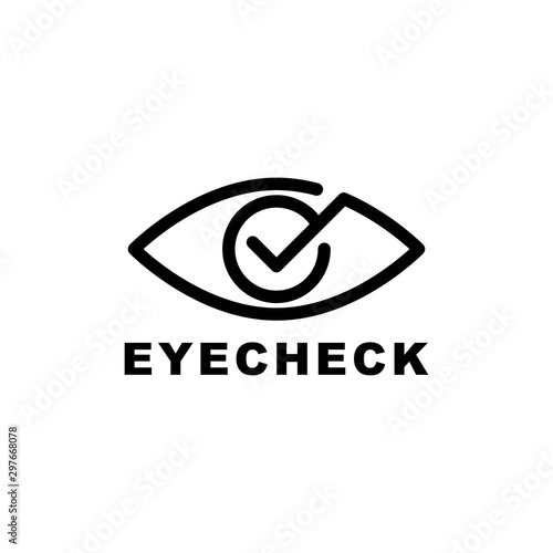 Eye care logo design template.eye symbol for medical clinic
